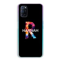 Abstract Spectrum: Oppo A92 Transparant Hoesje