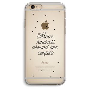 Confetti: iPhone 6 Plus / 6S Plus Transparant Hoesje