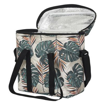 Cook Concept Koeltas Tropical Leafs - voor lunch en drinks - 12L - 30 x 15 x 25 cm