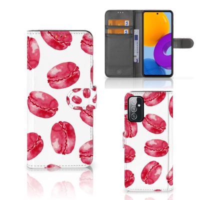Samsung Galaxy M52 | Book Cover | Pink Macarons