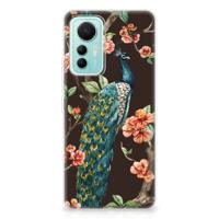 Xiaomi 12 Lite | TPU Hoesje | Pauw met Bloemen