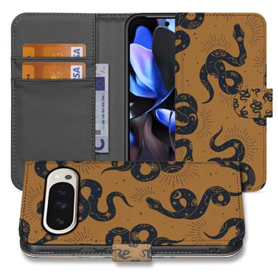 Telefoonhoesje | Met pasjeshouder | voor Google Pixel 9 | 9 Pro Snakes Telefoonhoesje | Met pasjeshouder | voor Google Pixel 9 | 9 Pro Snakes