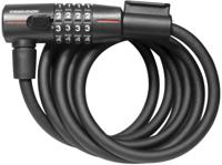 Trelock sk312 spiraalkabelslot code 180/12mm zwart
