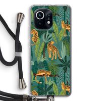 Luipaard 2: Xiaomi Mi 11 Transparant Hoesje met koord