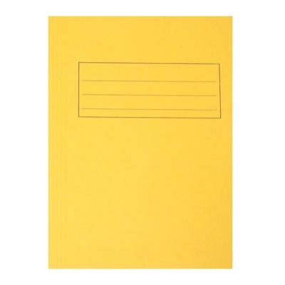 Class&apos;ex dossiermap, 3 kleppen, geel