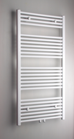 Sub 34 handdoekradiator recht met middenaansluiting 600x1200 mm n=25 676 W, wit - thumbnail