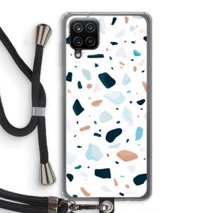 Terrazzo N°13: Samsung Galaxy A12 Transparant Hoesje met koord