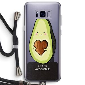 Avocuddle: Samsung Galaxy S8 Plus Transparant Hoesje met koord