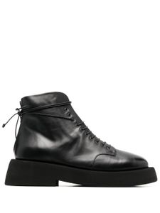 Marsèll bottines zippées à l'arrière - Noir