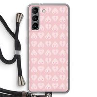 Ass 'n Titties: Samsung Galaxy S21 Transparant Hoesje met koord