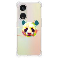 OPPO A98 Stevig Bumper Hoesje Panda Color