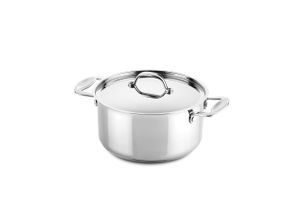 Casserole 2 handles 20 cm Glamour Stone Stainless Steel