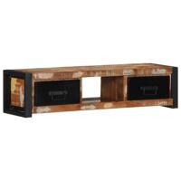 Tv-meubel 100x30x25 cm massief gerecycled hout
