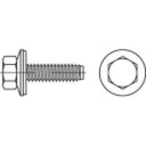 TOOLCRAFT 1070009 Gevelschroef 6.3 mm 50 mm Buitenzeskant 88276 RVS A2 250 stuk(s)