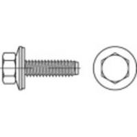 TOOLCRAFT 1070009 Gevelschroef 6.3 mm 50 mm Buitenzeskant 88276 RVS A2 250 stuk(s)