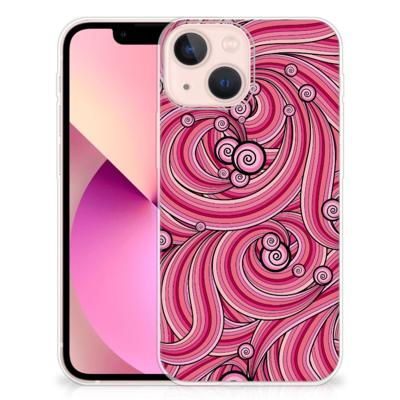 iPhone 13 mini | Hoesje maken | Swirl Pink