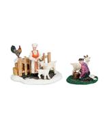 Folklore farmers l10b7.5h6.5 cm 2st - Luville