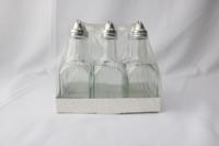 Olie/azijn flesjes 6 stuks