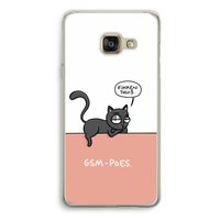 GSM poes: Samsung Galaxy A3 (2016) Transparant Hoesje