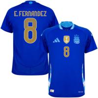 Argentinië Authentic Heat.RDY Shirt Uit 2024-2025 + E. Fernandez 8