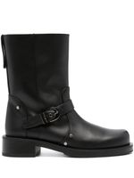 Stuart Weitzman bottes Maverick 40 mm en cuir - Noir