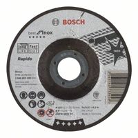 Bosch Accessoires Doorslijpschijf gebogen Best for Inox - Rapido A 60 W INOX BF, 125 mm, 22,23 mm, 1,0 mm 1st - 2608603493 - thumbnail