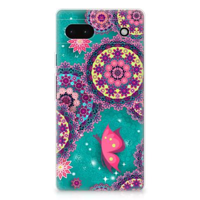 Google Pixel 6A | Hoesje maken | Cirkels en Vlinders