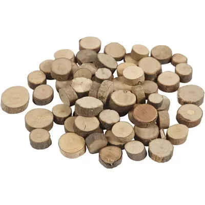houten schijfjes