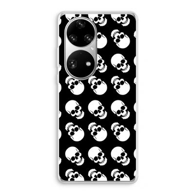 Musketon Skulls: Huawei P50 Pro Transparant Hoesje