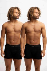 Aspact Boxer 2-Pack Heren Zwart - Maat M - Kleur: Zwart | Soccerfanshop