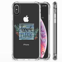 Apple iPhone Xs Max Stevig Bumper Hoesje Boho Beach - thumbnail