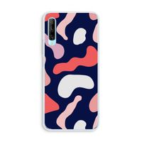 Memphis Shapes Pink: Huawei P Smart Pro Transparant Hoesje