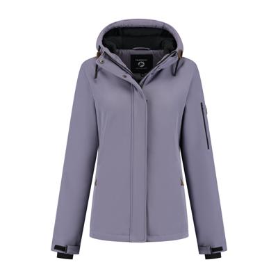 Travelin&apos; Women - softshell jacket - Purper - Maat XXL