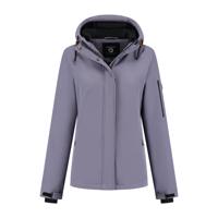 Travelin&apos; Women - softshell jacket - Purper - Maat XXL