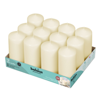 Bolsius professional stompkaars 13/7 ivoor (12 stuks)