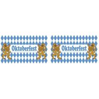 2x Oktoberfest vlaggen 90 x 150 cm