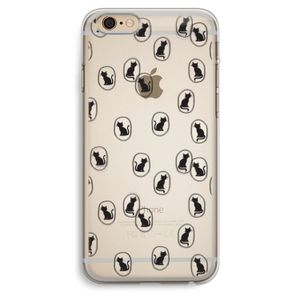 Miauw: iPhone 6 Plus / 6S Plus Transparant Hoesje