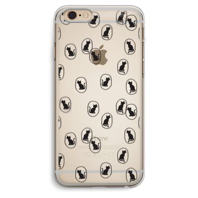 Miauw: iPhone 6 Plus / 6S Plus Transparant Hoesje