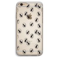 Miauw: iPhone 6 Plus / 6S Plus Transparant Hoesje