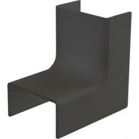 Binnenbocht zwart 25X13 Systeem 25 wit Canalit CS25 BI ZW