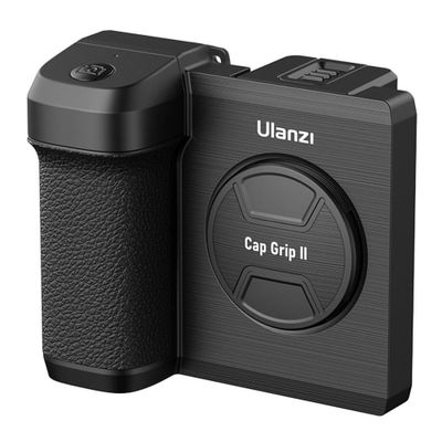 Ulanzi CapGrip II smartphone camera grip met Bluetooth - Zwart