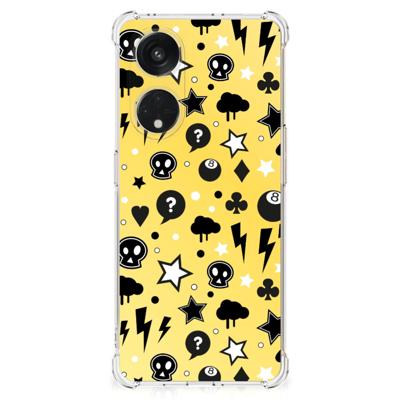 Extreme Case OPPO A98 Punk Geel Extreme Case OPPO A98 Punk Geel