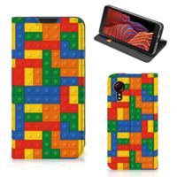Samsung Galaxy Xcover 5 | Hoesje met Magneet | Blokken