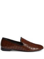 Giuseppe Zanotti mocassins Seymour en cuir - Marron