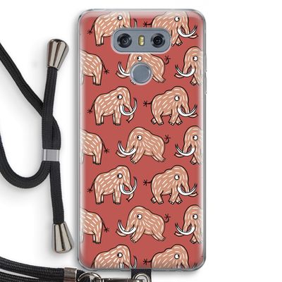Mammoet: LG G6 Transparant Hoesje met koord