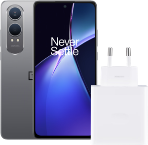 OnePlus Nord CE 4 Lite 256GB Grijs 5G + OnePlus SuperVOOC Oplader 80W