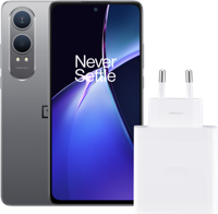 OnePlus Nord CE 4 Lite 256GB Grijs 5G + OnePlus SuperVOOC Oplader 80W