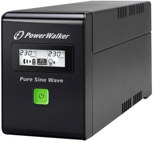 PowerWalker VI 800 SW Line-interactive 800 VA 480 W 2 AC-uitgang(en)