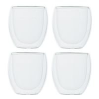 Set van 6x dubbelwandige koffieglazen/cappuccino glazen 300 ml