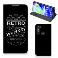 Motorola Moto G8 Power Flip Style Cover Whiskey